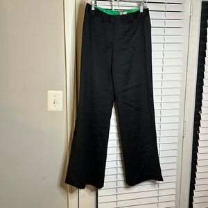 Milly black wide leg pants size 6- never worn